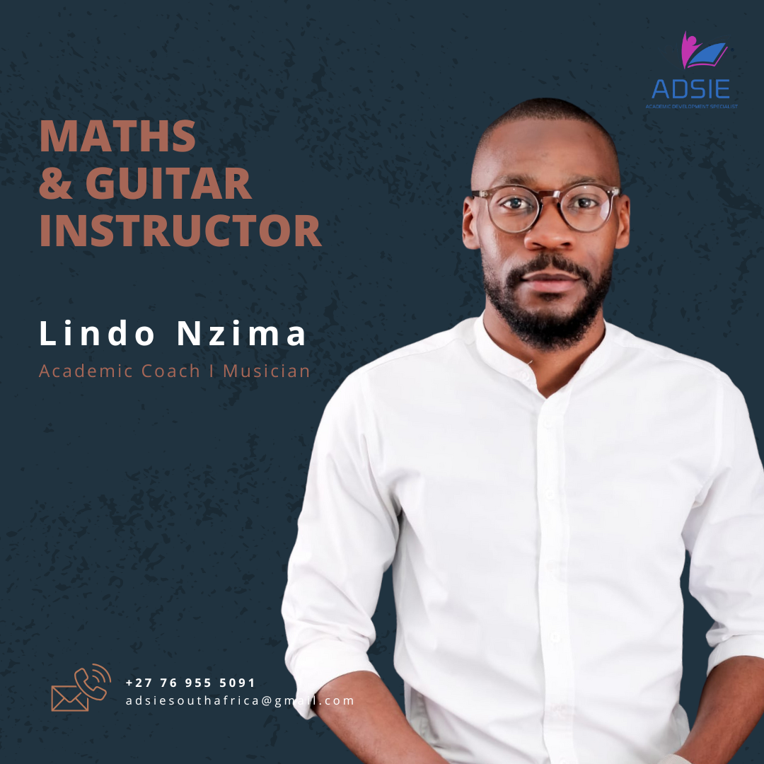 Lindo Nzima - Maths & Guitar Instructor