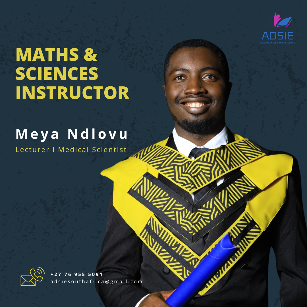 Meya Ndlovu - Maths & Sciences Instructor